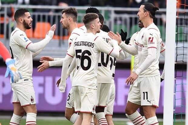 Hasil Liga Italia 2021/2022: Pesta Gol di Markas Venezia, AC Milan Puncaki Klasemen