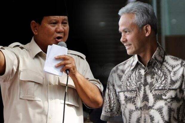 Survei Indikator: Elektabilitas Prabowo dan Ganjar Makin Bersaing Ketat