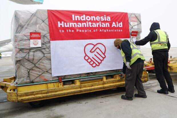 Dua Pesawat Bantuan Kemanusiaan Indonesia Tiba di Afghanistan