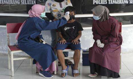 Hadapi PTM 100 Persen, Polres Ciko Gencar Vaksinasi Anak