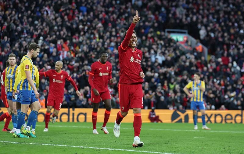 Hasil Liverpool vs Shrewsbury Town di Babak Ketiga Piala FA 2021-2022: The Reds Pesta Gol