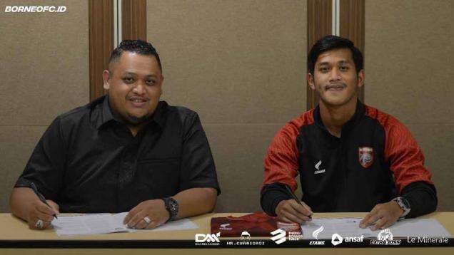 Indra Mustafa Disebut Milik Persib di Putaran Kedua Liga 1, Begini Pernyataan Borneo FC