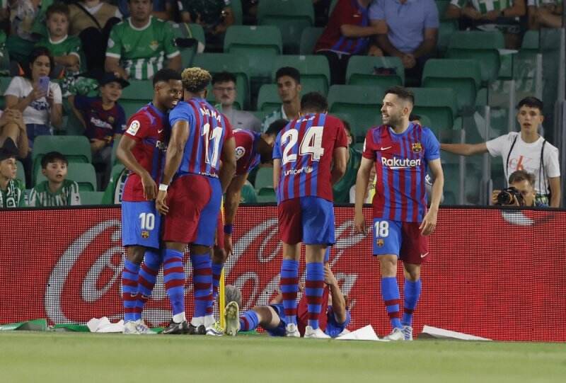 Hasil Real Betis vs Barcelona di Liga Spanyol 2021-2022: Dramatis, Blaugrana Menang 2-1