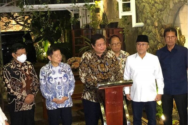 Bersama PPP dan PAN, Airlangga Ingin Bangun Budaya Politik Baru