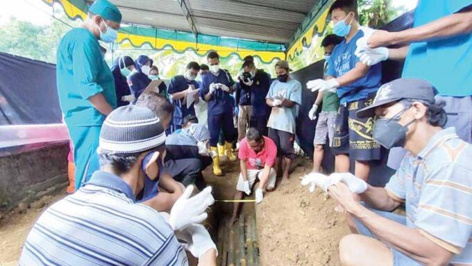 Polisi Bongkar Makam Ngatiman