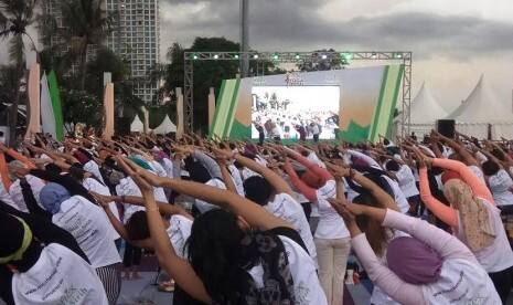 Dua Tahun Vakum, Festival Yoga Terbesar Dunia Kembali Digelar di Bali