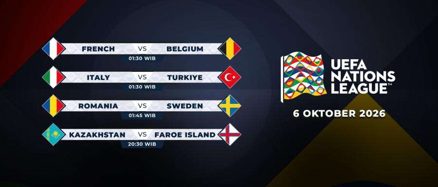 Live TV - UEFA Nations League (6 Oktober 2026)