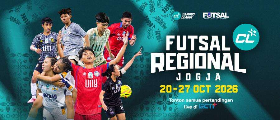 Campus League Futsal Jogja 20-27 Oct 2026