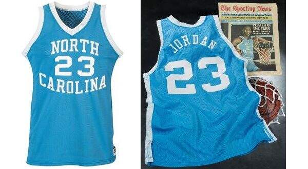 michael jordan college jersey