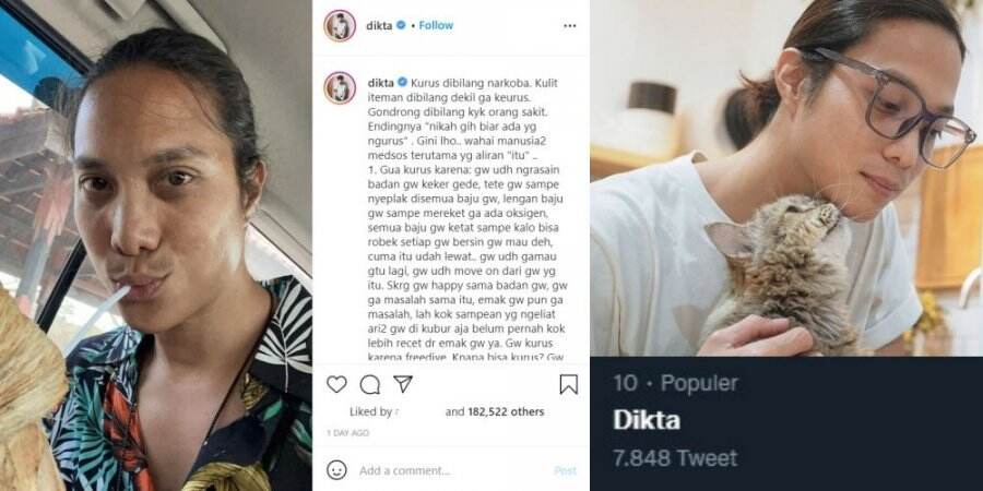 3 Jawaban Dikta Yovie And Nuno ke Pelaku Body Shaming Media Sosial