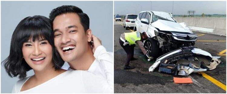 Yang kecelakaan selamat usai angel tol anak di foto vanessa mobil Kondisi Anak