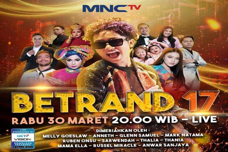 Malam Ini, Saksikan Konser Musik Spesial Ulang Tahun Ke-17 Betrand Peto Putra Onsu ‘Betrand 17’