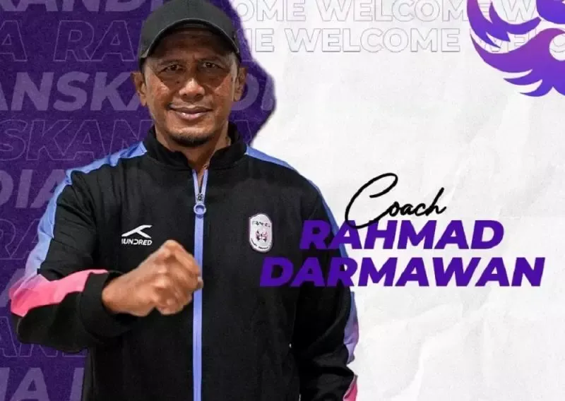 Resmi! Rahmad Darmawan Kembali Tangani RANS Cilegon FC