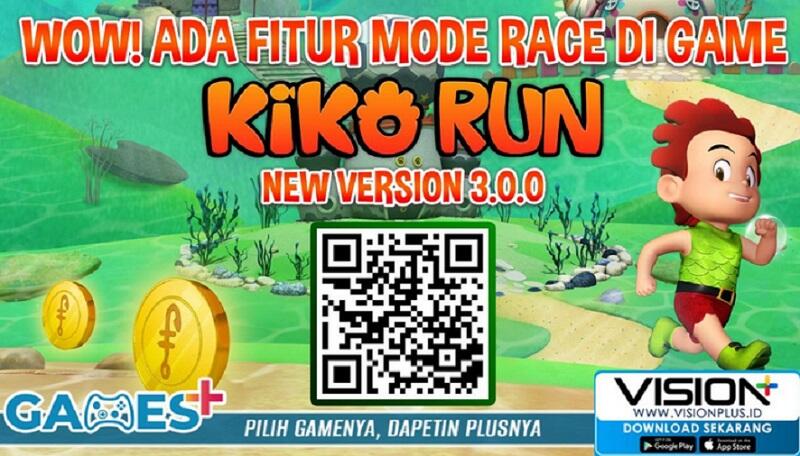 Mainkan Game Kiko Run New Version Dengan Fitur Baru Mode Race!