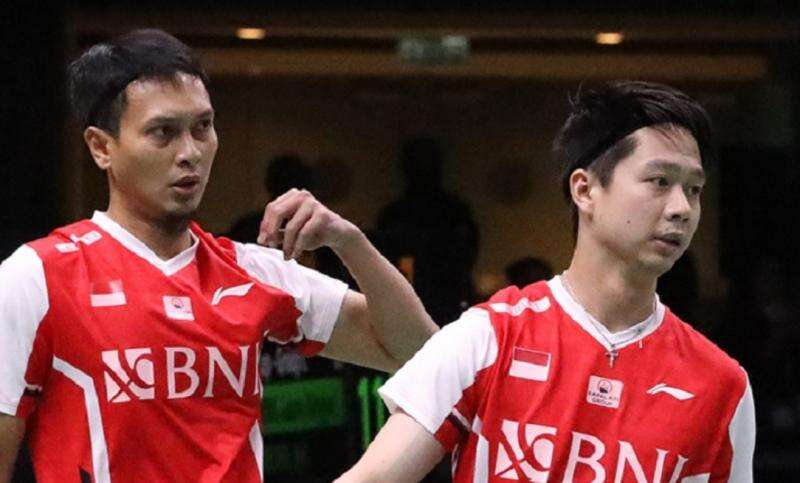 Hasil Piala Thomas 2022:  Pasangan Ganda Putra Ahsan dan Kevin Menambah Keunggulan Indonesia 2-0 Atas China
