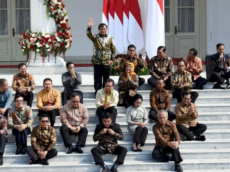 Desakan Para Menteri Jokowi Mundur atau Dimundurkan yang Berniat Ikut Pilpres 2024